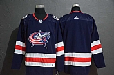 Blue Jackets Blank Navy Adidas Jersey,baseball caps,new era cap wholesale,wholesale hats